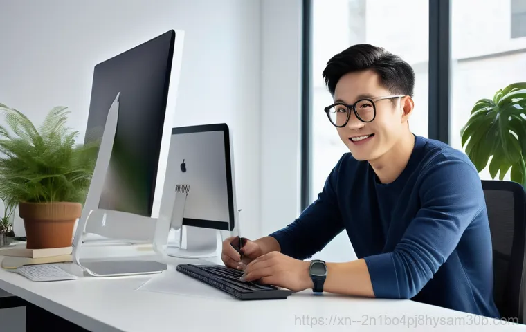 이태원 워크스테이션출장방문수리점 - A highly skilled female technician, dressed in a clean, professional uniform with a company logo, is...