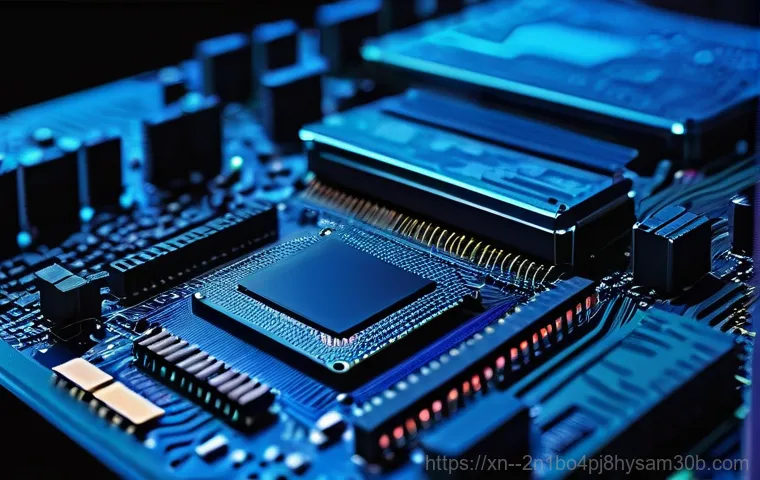 경안동 STATUS_KERNEL_SECURITY_CHECK - A person in their late 20s, looking distressed and frustrated, sits in a dimly lit home office. Thei...