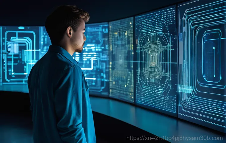 풍납동 INACCESSIBLE_BOOT_DEVICE - A focused individual, wearing a practical work shirt and trousers, is carefully inspecting the inter...