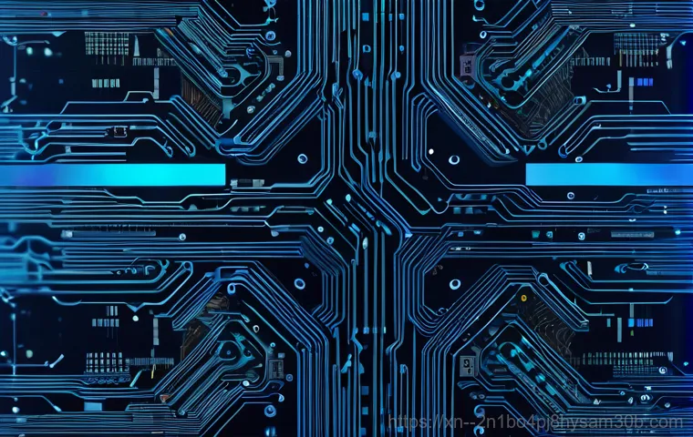 청구동 STATUS_KERNEL_DRIVER_CORRUPTION - A middle-aged person, fully clothed in casual attire, sits in front of a modern computer desk, looki...