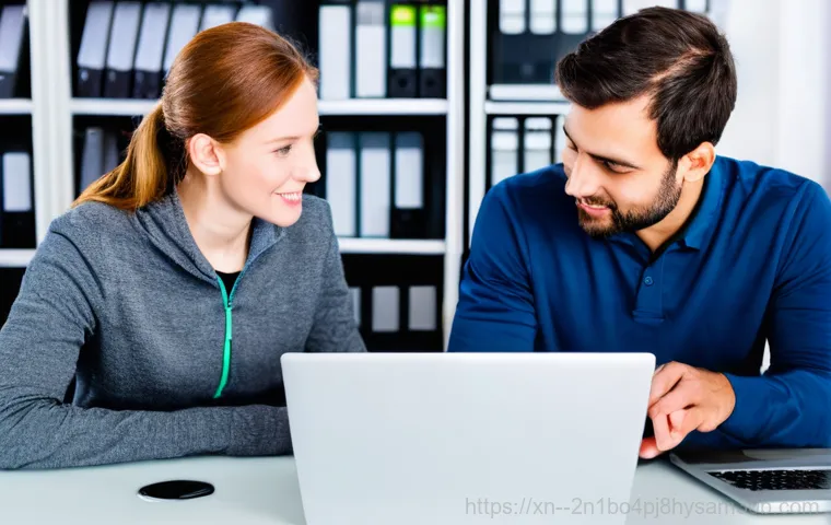 청평면 노트북 laptop 출장방문수리점 - **Prompt 1: Urgent Laptop Breakdown and Frustration**
    A person, appearing stressed and frustrate...