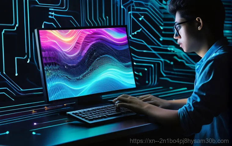 교남동 HARDWARE_INTERRUPT_STORM - **Prompt:** A vivid, fantastical scene illustrating a "driver error" as a bewildered, anthropomorphi...
