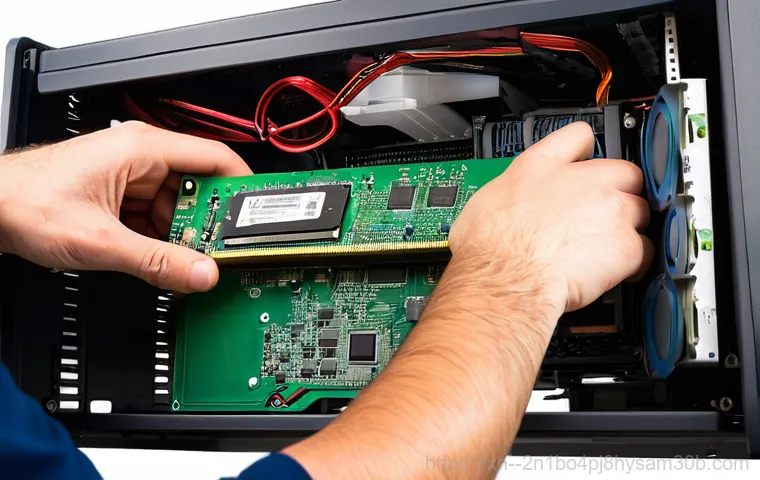 동자동 STATUS_DISK_WRITE_FAILURE - **Image Prompt 1: The Frustration of a Blue Screen Error**
    A young adult (gender-neutral, wearin...