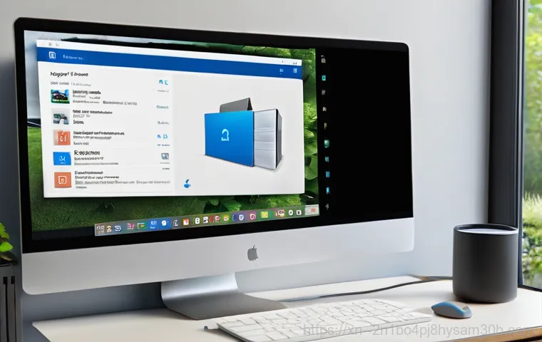 탄벌동 윈도우11 windows11 재설치 포맷  초기화 - A young woman in her late twenties, dressed in comfortable casual clothes, sits at a modern, well-li...