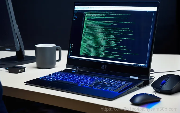 성동구 BUGCODE_USB_DRIVER - **Prompt: The Sudden Dread of a Bluescreen**
    "A person, appearing to be in their late 20s to ear...