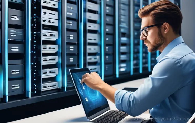 길동 IO_DEVICE_ERROR - **Prompt 2: Inspecting Hardware Connections**
A close-up shot focusing on hands, belonging to a ... 길동 IO_DEVICE_ERROR - **Prompt 2: Inspecting Hardware Connections**
A close-up shot focusing on hands, belonging to a ...