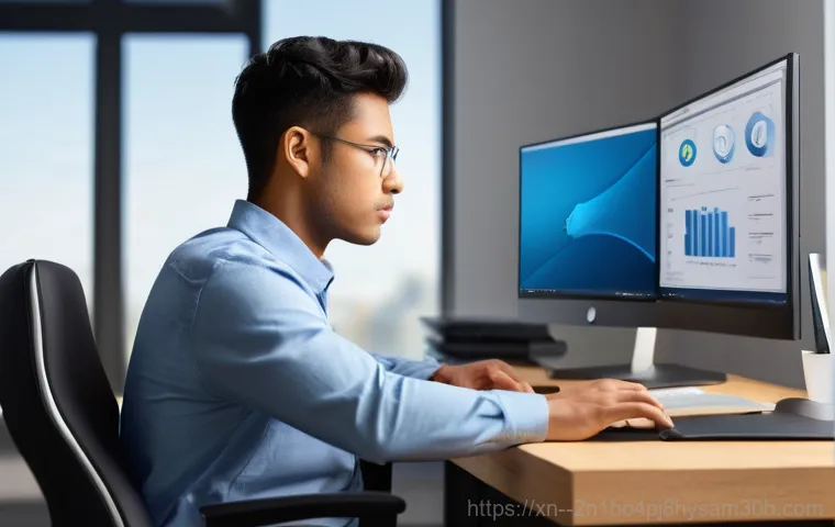 망우동 WIN32K_LOCK_HELD_TOO_LONG - **Prompt:** A young adult, looking intensely frustrated and anxious, with hands possibly running thr...