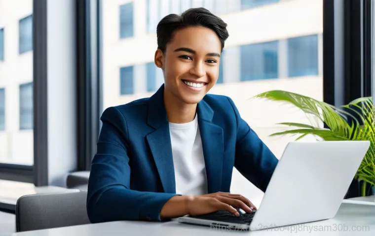 구로구 SOFTWARE_EXCEPTION - **Prompt:** A focused and determined individual, a man in his early 30s, is intently troubleshooting...