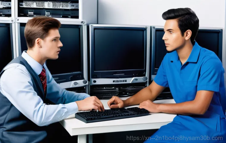 발산동 bootdevice - A close-up shot inside an open computer tower. A person's hand, wearing a plain, long-sleeved shirt ...