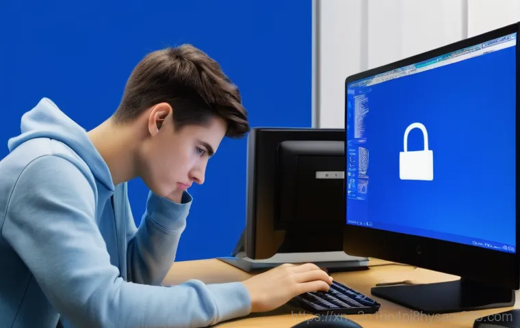 북면 STATUS_KERNEL_MODE_EXCEPTION - Image Prompt 1: The Frustration of the Blue Screen** 북면 STATUS_KERNEL_MODE_EXCEPTION - Image Prompt 1: The Frustration of the Blue Screen**