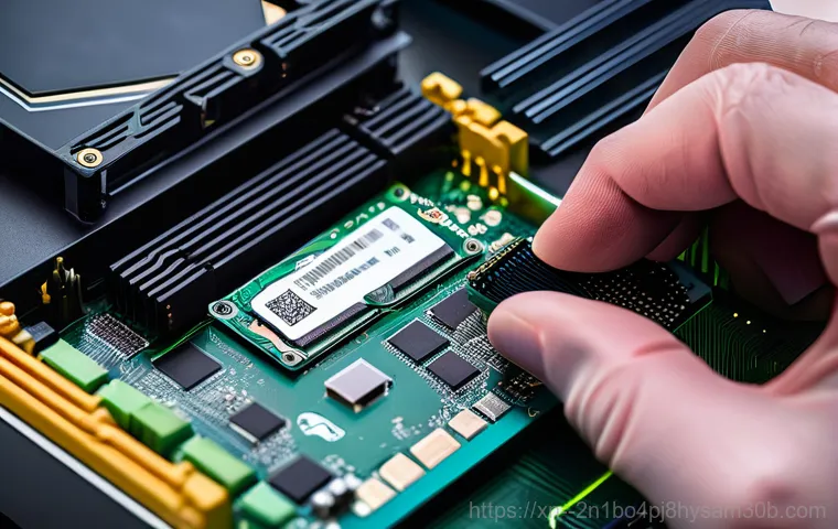 세종로 SSD조립 및 교체수리 - A professional computer repair technician, dressed in a neat uniform with a company logo, is perform...