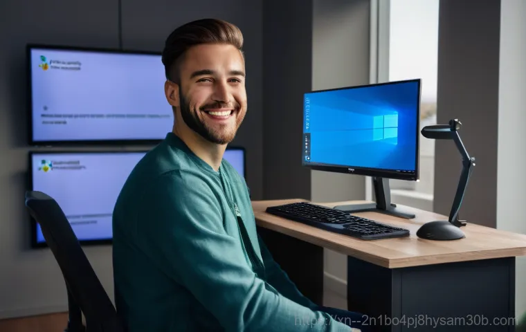 세종로 SSD조립 및 교체수리 - A close-up, detailed shot of hands wearing anti-static gloves, meticulously installing a new M.2 NVM...