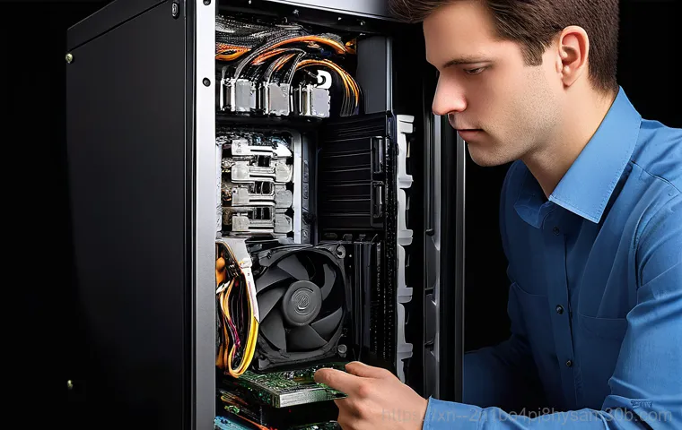 운니동 HDD조립 및 교체수리 - A close-up shot of a skilled computer technician's hands carefully replacing an HDD with an SSD insi... 운니동 HDD조립 및 교체수리 - A close-up shot of a skilled computer technician's hands carefully replacing an HDD with an SSD insi...