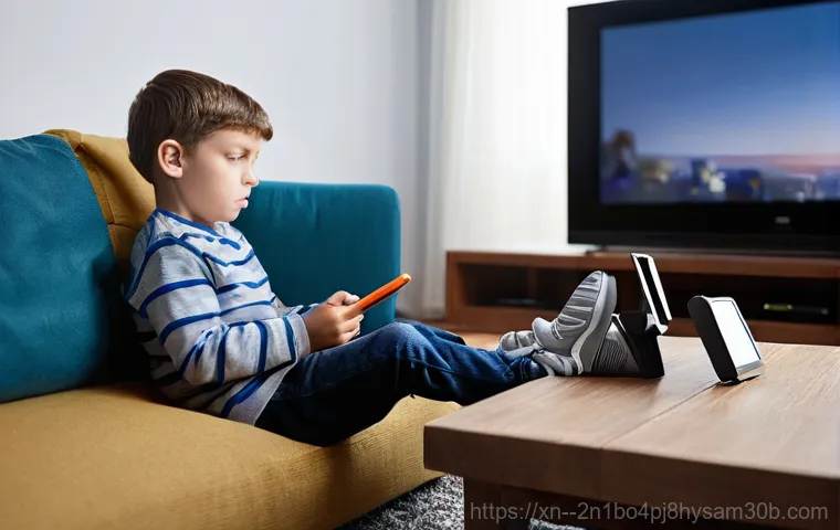 동교동 입력신호가 없습니다 - **Prompt 1: Checking PC Monitor Connections**
    A focused adult (man or woman) in a home office se...