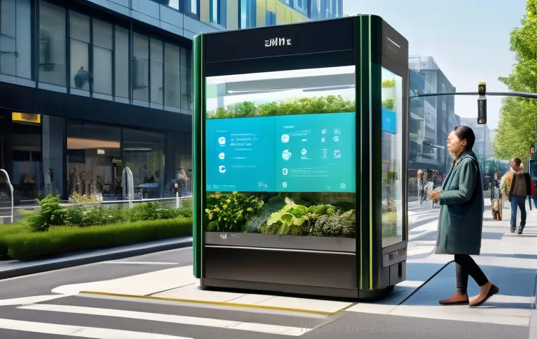 석촌동 THREAD_TERMINATION_PORT - A breathtaking, high-angle view of a futuristic smart city at twilight, where advanced digital infra...