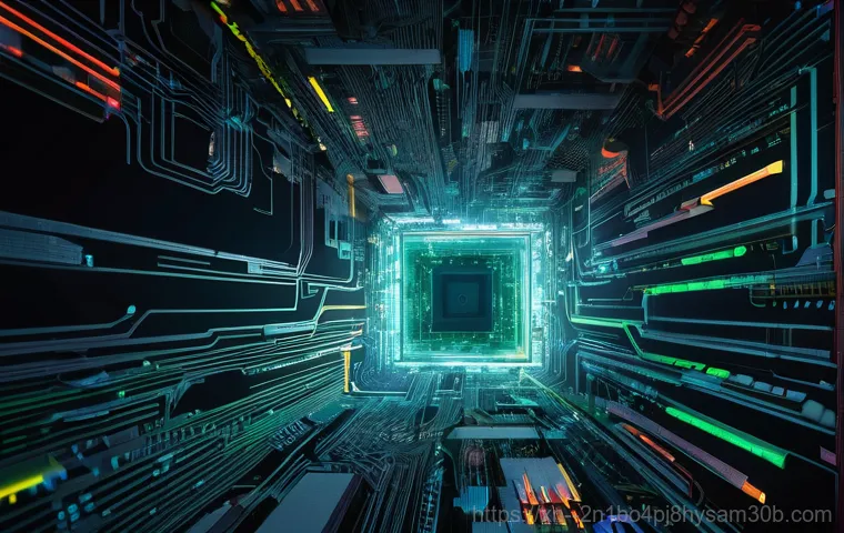 미아동 STATUS_SYSTEM_FILE_MISSING - **Image Prompt 1: The "Blue Screen of Death" Panic**
    A young adult, male or female, with a look ...