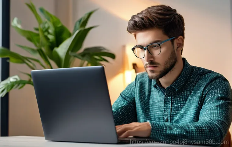 대학동 STATUS_INVALID_DISPOSITION - **Prompt 2: Public Computer Printing Frustration**
    "A person in their late 20s to early 30s, dre...