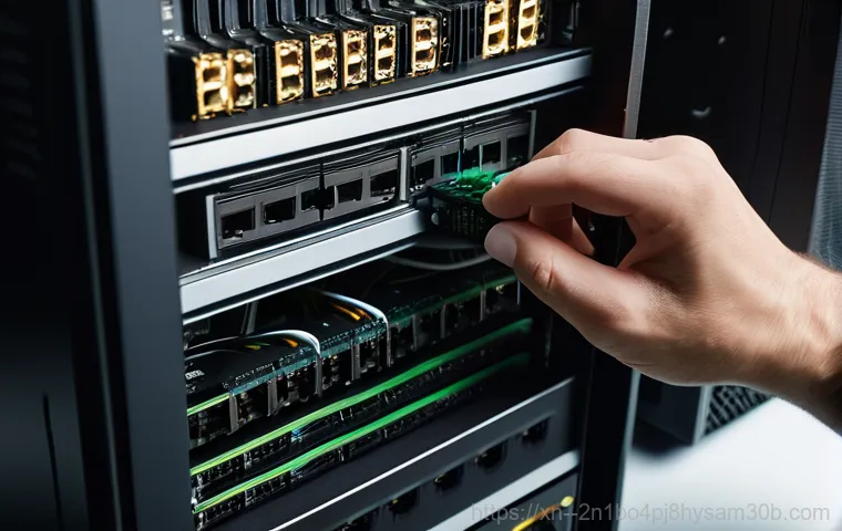 훈정동 케이블연결확인 - A person in their home office, looking frustrated at a dark computer monitor displaying "Check Cable... 훈정동 케이블연결확인 - A person in their home office, looking frustrated at a dark computer monitor displaying "Check Cable...