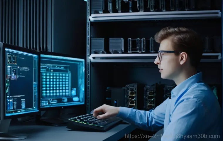 훈정동 케이블연결확인 - A close-up shot focusing on a pair of hands, possibly wearing a wristwatch, meticulously checking th... 훈정동 케이블연결확인 - A close-up shot focusing on a pair of hands, possibly wearing a wristwatch, meticulously checking th...