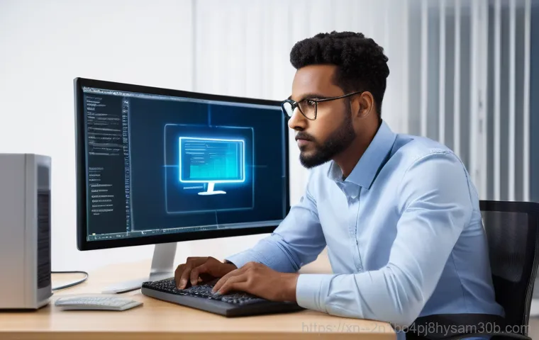 다산동 STATUS_STACK_UNDERFLOW - **Prompt:** An abstract, futuristic visualization of a computer's internal "stack" mechanism. Imagin...