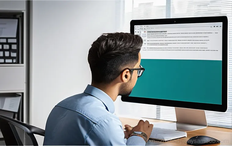 신원동 KERNEL_STACK_INPAGE_ERROR - **Prompt 2: Focused Hardware Troubleshooting**
    A person, wearing a casual shirt, is intently foc...