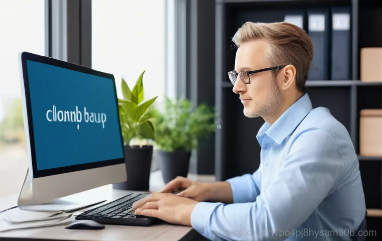 소하동 bootdevice - **Image Prompt 2: Close-Up of Hardware Troubleshooting**
    "A focused, detailed shot from a slight...