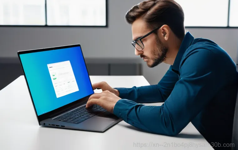 북면 UNEXPECTED_KERNEL_MODE_TRAP - A close-up shot of a pair of hands carefully handling a RAM stick inside an open desktop computer ca...