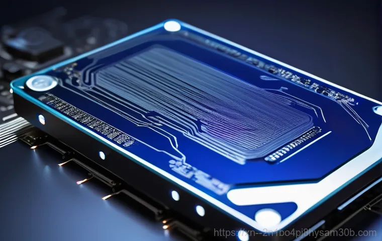 갈현동 SSD조립 및 교체수리 - A professional computer repair technician, wearing a clean workshop apron and an anti-static wrist s...