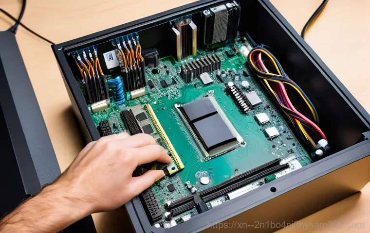 주교동 KERNEL_MODE_HEAP_CORRUPTION - A person (unisex, young adult, wearing a comfortable t-shirt and jeans) sits hunched over a desk in ...