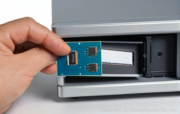 합정동 SESSION5_INITIALIZATION_FAILED - **Prompt 2: Diligent Hardware Inspection in a Clean PC Build**
    A close-up shot of a pair of hand...