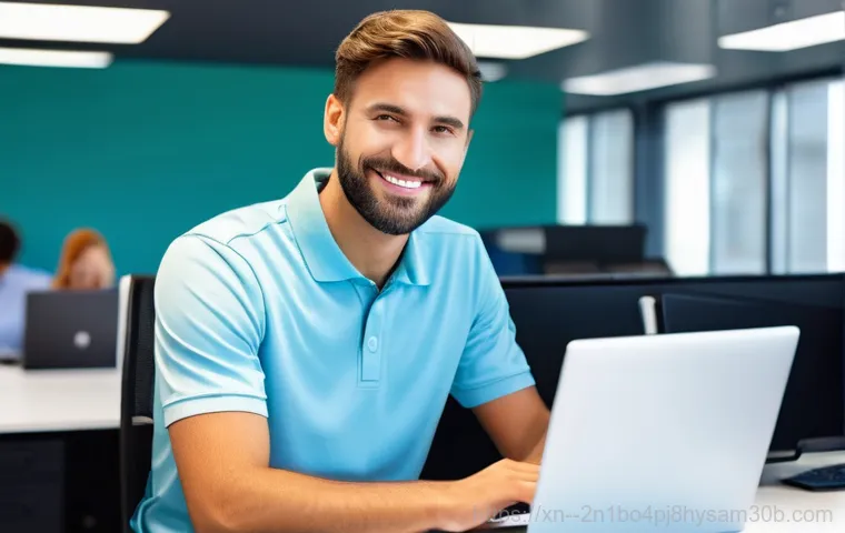 입정동 프리도스 윈도우설치 - A person, male, in their late 20s, with a look of intense concentration and frustration, is hunched ... 입정동 프리도스 윈도우설치 - A person, male, in their late 20s, with a look of intense concentration and frustration, is hunched ...