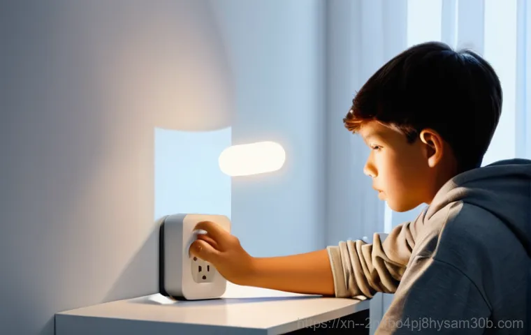 수송동 STATUS_DEVICE_OFFLINE - **Image Prompt: Smart Home Frustration**
    A brightly lit, modern living room at dusk, with a youn...