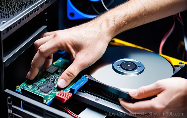 미아리 bootdevice - **Prompt:** A young adult, looking visibly frustrated, sits in front of a desktop computer. The comp... 미아리 bootdevice - **Prompt:** A young adult, looking visibly frustrated, sits in front of a desktop computer. The comp...