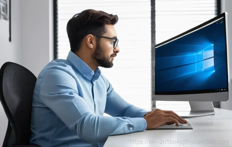 방이동 IRQL_NOT_LESS_OR_EQUAL - A close-up shot of an adult's hands carefully handling a RAM stick inside an opened computer tower. ...