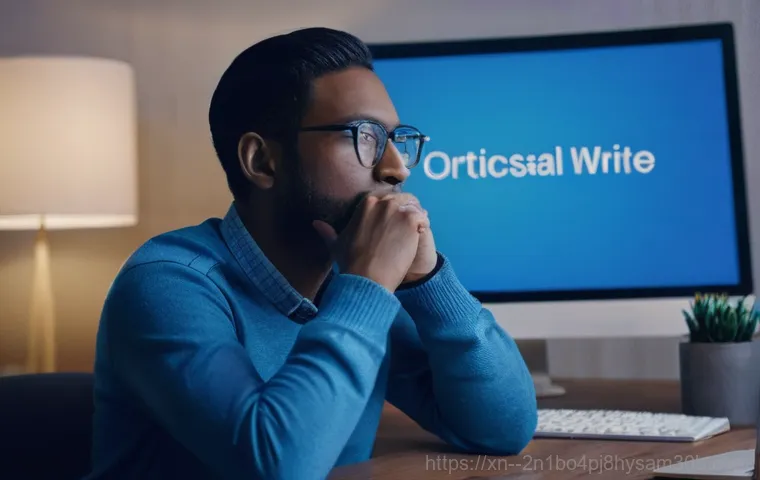 홍은동 STATUS_DISK_WRITE_FAILURE, 소중한 데이터 한순간에 날리기 전에 확인해야 할 꿀팁 1