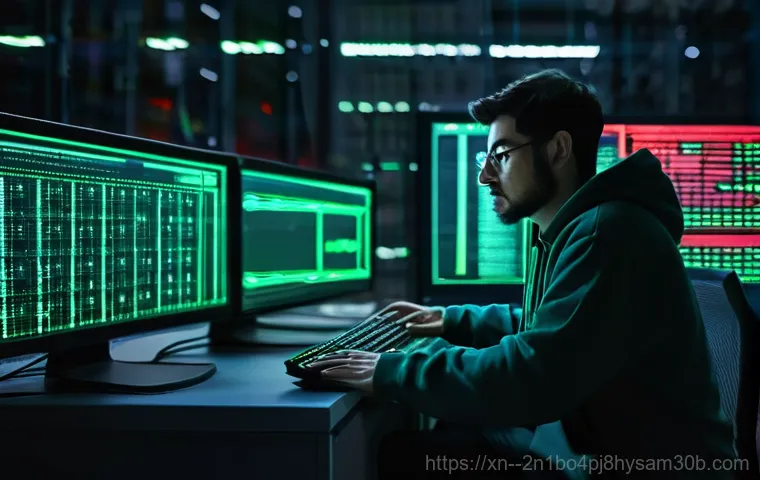 마두동 STATUS_CONTROL_C_EXIT - **Prompt:** A focused professional, gender-neutral, in smart casual attire, sits at a high-tech desk...