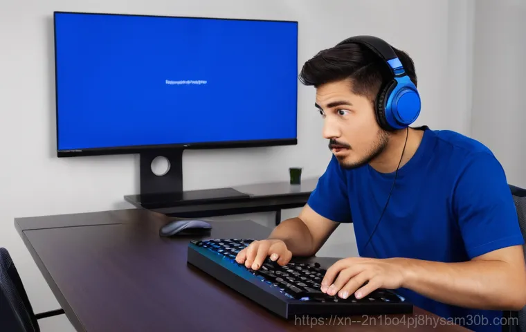 황학동 SESSION_HAS_NO_PAGEFILE - **Prompt:** A young adult, dressed in casual wear, sits at a desk with a modern desktop computer. Th...