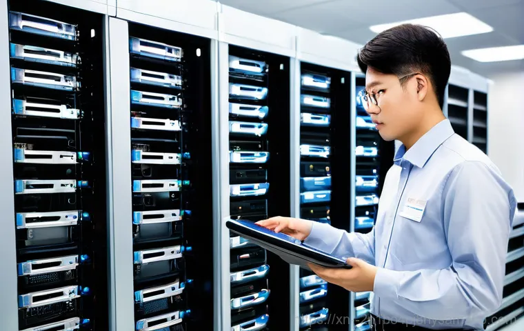 삼성동 서버출장방문수리점 - **Image Prompt 2: On-Site Data Recovery and Repair by an Expert**
A close-up, highly detailed sh... 삼성동 서버출장방문수리점 - **Image Prompt 2: On-Site Data Recovery and Repair by an Expert**
A close-up, highly detailed sh...