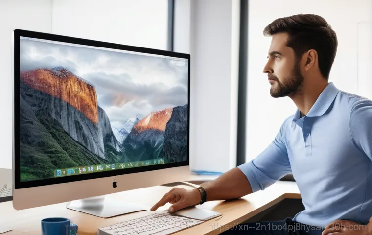 신공덕동 부팅안됨 - A focused person in their early 40s, wearing a t-shirt and jeans, is carefully peering into an open ... 신공덕동 부팅안됨 - A focused person in their early 40s, wearing a t-shirt and jeans, is carefully peering into an open ...