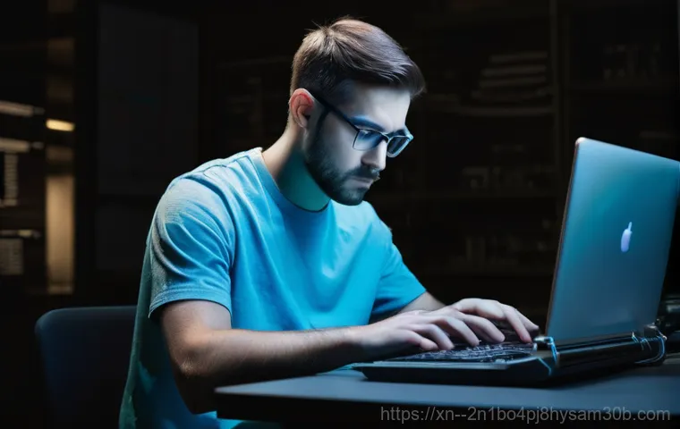 거여동 STATUS_ILLEGAL_INSTRUCTION - **Prompt:** A young adult, dressed in comfortable, modest casual clothing, sits at a clean home offi...