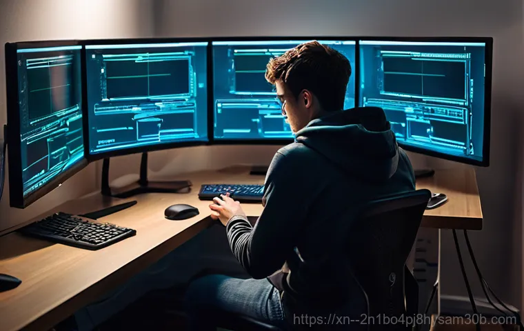 성산동 IO_DEVICE_ERROR - Image Prompt 1: The Tangled Web of Connectivity** 성산동 IO_DEVICE_ERROR - Image Prompt 1: The Tangled Web of Connectivity**