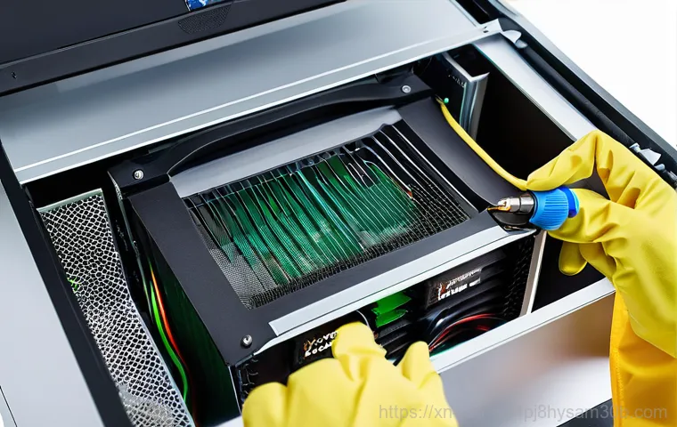 대림동 USER_MODE_HEALTH_MONITOR - A focused individual, possibly a technician or a knowledgeable user, in their late 20s or early 30s,...