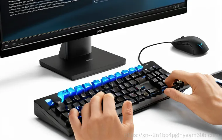 지영동 VIDEO_DRIVER_INIT_FAILURE - **Prompt 2: Detailed Hardware Inspection of a PC**
    A close-up shot from an over-the-shoulder per...