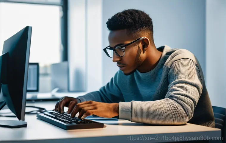 창전동 a disk read error occurred - **Image Prompt 1: Hardware Distress**
    A concerned young adult, wearing a casual long-sleeved shi... 창전동 a disk read error occurred - **Image Prompt 1: Hardware Distress**
    A concerned young adult, wearing a casual long-sleeved shi...