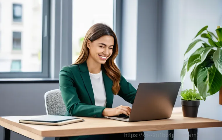 창천동 윈도우10 windows10 재설치 포맷  초기화 - A computer monitor is shown in the foreground, brightly displaying a vivid and stylized representati...