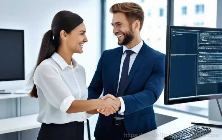 사당동 파일서버출장방문수리점 - **Prompt 2: Expert Data Recovery in a Server Room**
    A close-up shot focusing on a highly skilled...