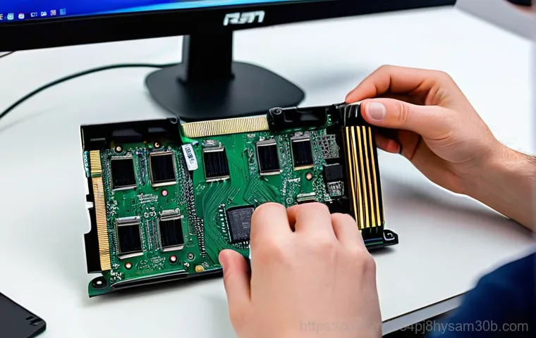 종암동 메모리조립 및 교체수리 - **Prompt:** A young adult, dressed in casual, comfortable clothing (jeans and a t-shirt), sits at a ... 종암동 메모리조립 및 교체수리 - **Prompt:** A young adult, dressed in casual, comfortable clothing (jeans and a t-shirt), sits at a ...