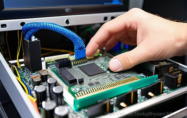 주엽동 신호없음 - **Image Prompt 2: Close-Up of Hands Troubleshooting Cables**
A detailed, close-up shot focusing ... 주엽동 신호없음 - **Image Prompt 2: Close-Up of Hands Troubleshooting Cables**
A detailed, close-up shot focusing ...