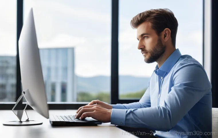 묵동 DRIVER_CAUSED_SYSTEM_CRASH - **Prompt:** A futuristic, stylized microscopic view inside a computer's motherboard, depicting tiny,...