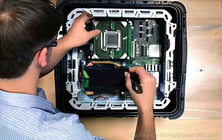 용신동 WHEA_UNCORRECTABLE_ERROR - A close-up of a person's face illuminated by the bright blue glow of a computer monitor, displaying ...